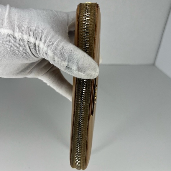 🤎Prada Carmel Saffiano Leather Long Full Zip Around Wallet | PRELOVED!!🤎 - Picture 3 of 9